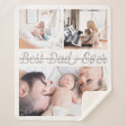 Best Dad Ever Custom Personalised Fleece Blanket