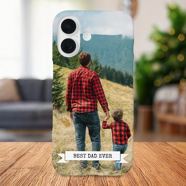 Best Dad Ever Custom Photo Case-Mate iPhone Case (Creator Uploaded)