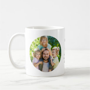 Best Dad Ever Custom Photo  Coffee Mug