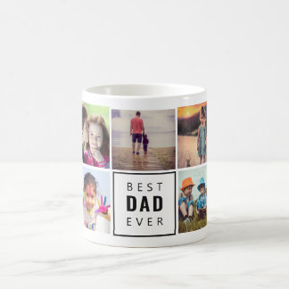 Best DAD Ever Custom Photo Coffee Mug