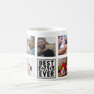 Best DAD Ever Custom Photo Coffee Mug