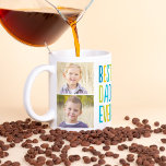 Best Dad Ever Custom Photo Mug<br><div class="desc">Personalise this mug with your text and photo(s) to create a one-of-a-kind gift! Available in more colours.</div>