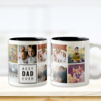 Best DAD Ever Custom Photo Mug