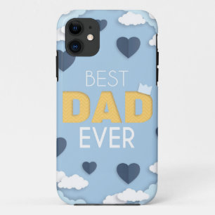 Best Dad Ever Cute Father's Day  iPhone 11 Case