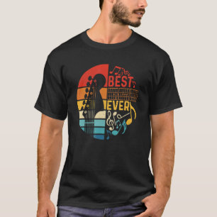 Best Dad Ever D A D Guitar Chords Guitarist Dad Fa T-Shirt