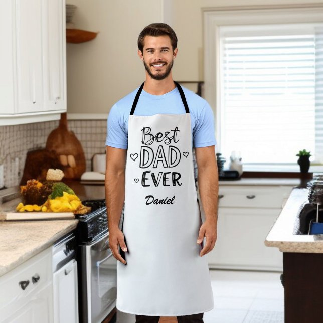 Best Dad Ever | Doodle Personalised Father's Day Apron (Creator Uploaded)