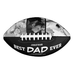 Best Dad Ever Father & Kids Photo Design American Football