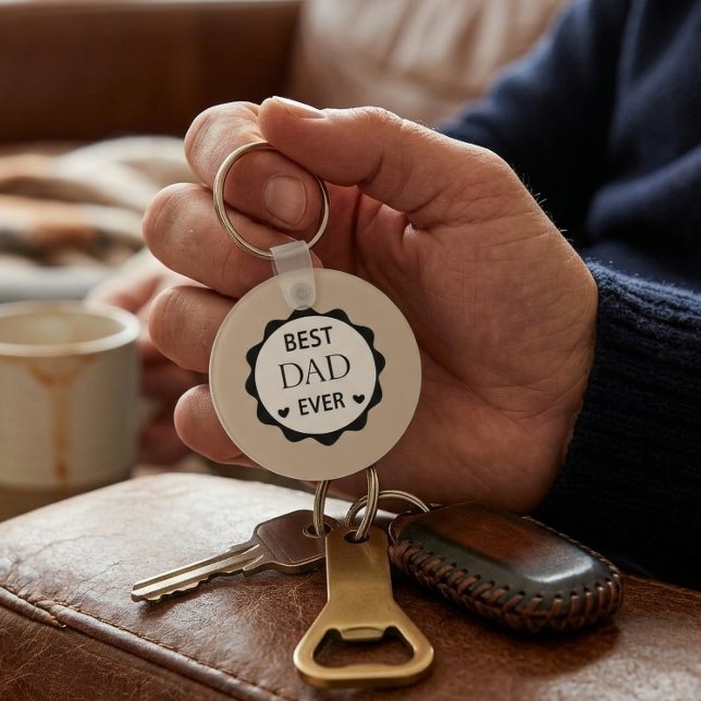 Best Dad Ever  Father’s Day C2025 Key Ring (Creator Uploaded)