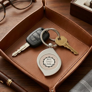 Best Dad Ever Father’s Day Gift Idea 2025 Key Ring
