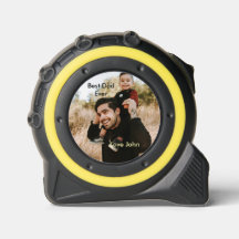 Best dad ever father's dad gift photo name simple 