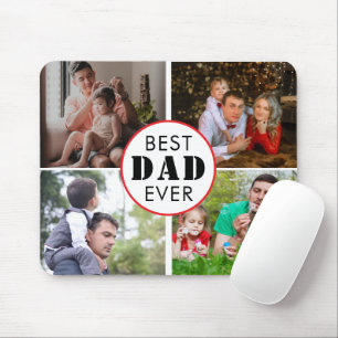 Best dad ever Father's Day 4 Photo Mouse Mat