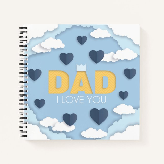 Best Dad Ever Father's Day Gift Notebook (Front)
