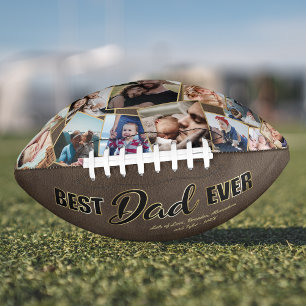Best Dad Ever Father's Day Keepsake American Football