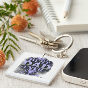 Best Dad Ever Father's Day Key Ring