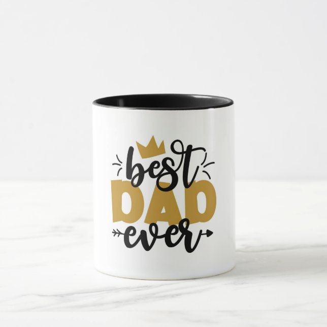 "Best Dad Ever" Father's Day Mug:  Amazing Dads Mug (Center)