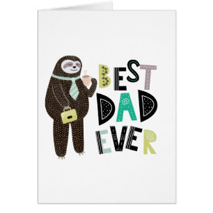 BEST DAD EVER Father's Day Personalised Custom
