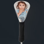 Best Dad Ever Father's Day  Personalised Photo Golf Head Cover<br><div class="desc">A special gift for the golfer dad for father's day -A photo and typography golf head cover.</div>