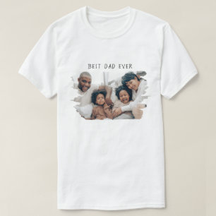 Best Dad Ever Fathers Day Photo Modern Family Dadd T-Shirt