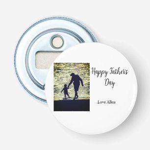 Best dad ever father's day son daughter papa dad p bottle opener