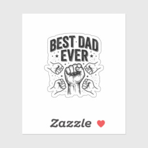 Best Dad Ever Fist Bump Vintage Shirt Design_1