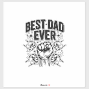 Best Dad Ever Fist Bump Vintage Shirt Design_1