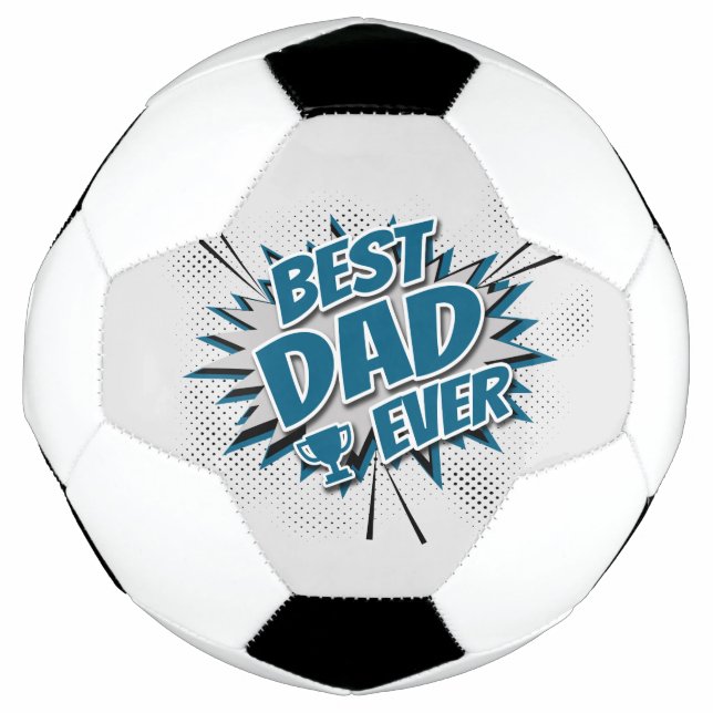Best Dad Ever Football (Front)