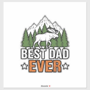 Best Dad Ever Forest Creature Vintage Dad Shirt De