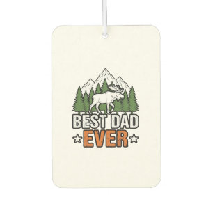 Best Dad Ever Forest Creature Vintage Dad Shirt De Car Air Freshener