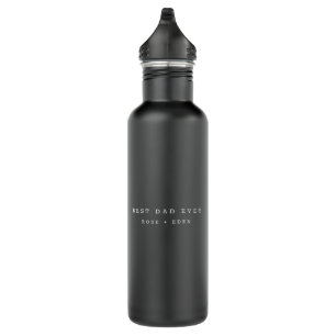 Best Dad Ever Full Personalised 710 Ml Water Bottle