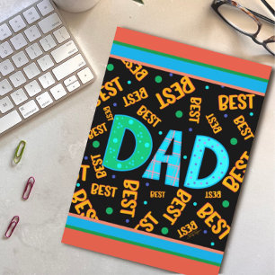Best Dad Ever Fun Father’s Day Inspirivity Card