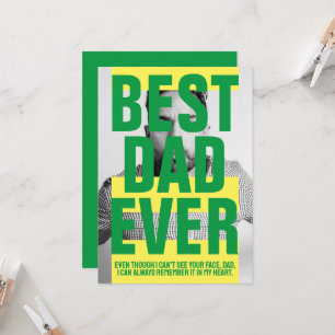 Best Dad Ever Funny&Surreal humour Photo Invitation