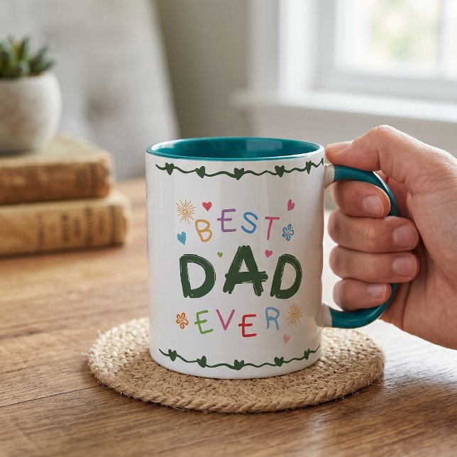 Best Dad Ever Gift For Dad Father's Day Mug (Creator Uploaded)