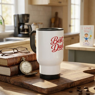 Best Dad Ever Gift Tee Travel Mug