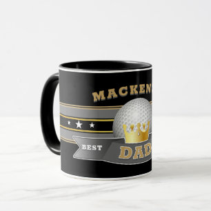 Best DAD Ever GOLF BALL Mug