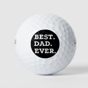 Best Dad Ever Golf Balls