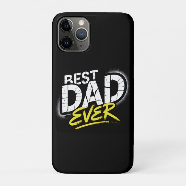 Best Dad Ever Graffiti Art Case-Mate iPhone Case (Back)