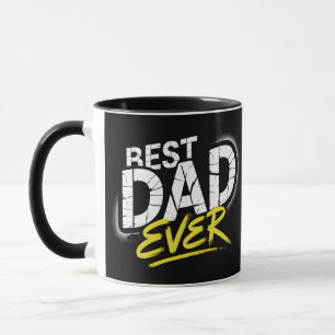 Best Dad Ever Graffiti Art Mug