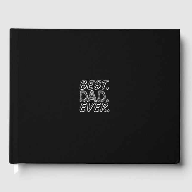 best dad ever guest book (Front)