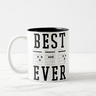 Best Dad Ever Guitar Chords Mug  Father's day Gift