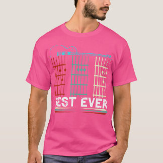 Best Dad Ever Guitar T-Shirt