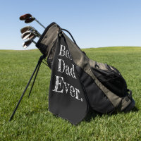Best Dad Ever Hand Drawn Typography Black
