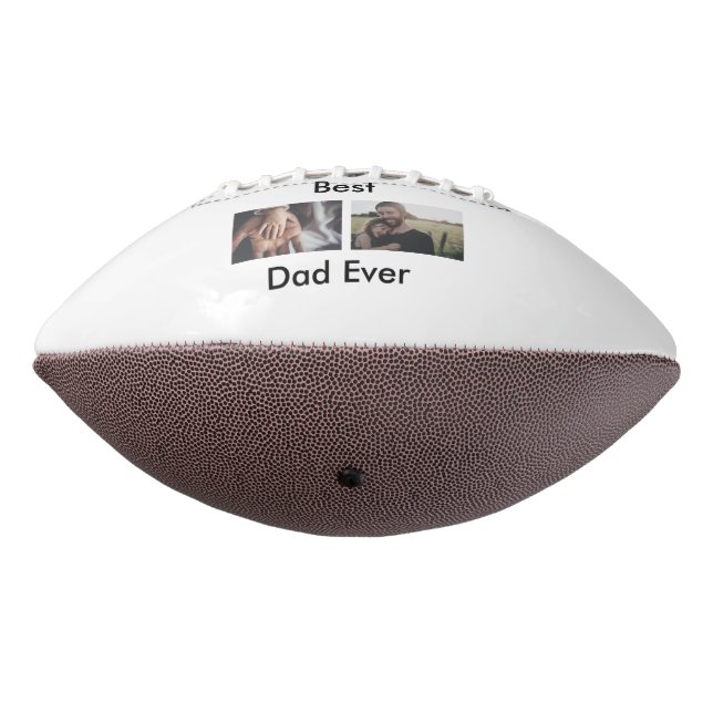 best dad ever happy father's day add your photo  american football (Rotated 270)