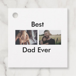 best dad ever happy father's day add your photo  favour tags