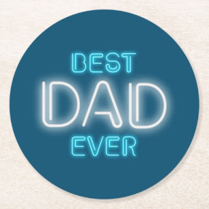 Best Dad Ever Happy Father's Day Coaster