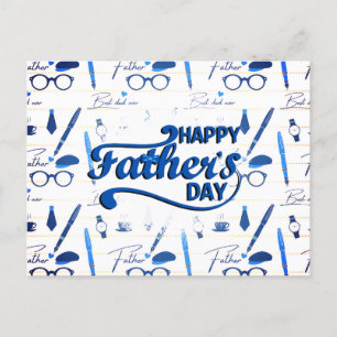 Best Dad Ever, Happy Father's  Day Holiday Postcard