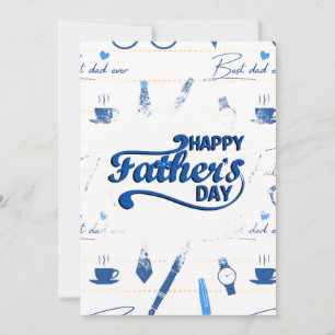 Best Dad Ever, Happy Father's  Day Invitation