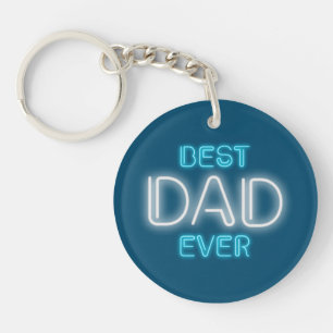 Best Dad Ever Happy Father's Day Keychain