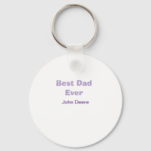 Best dad ever happy father's day name purplesimple key ring