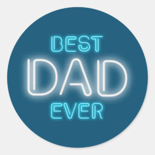 Best Dad Ever Happy Father's Day   Sticker