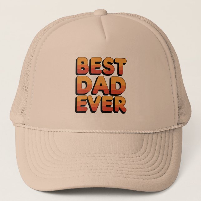 Best Dad Ever Hat (Front)